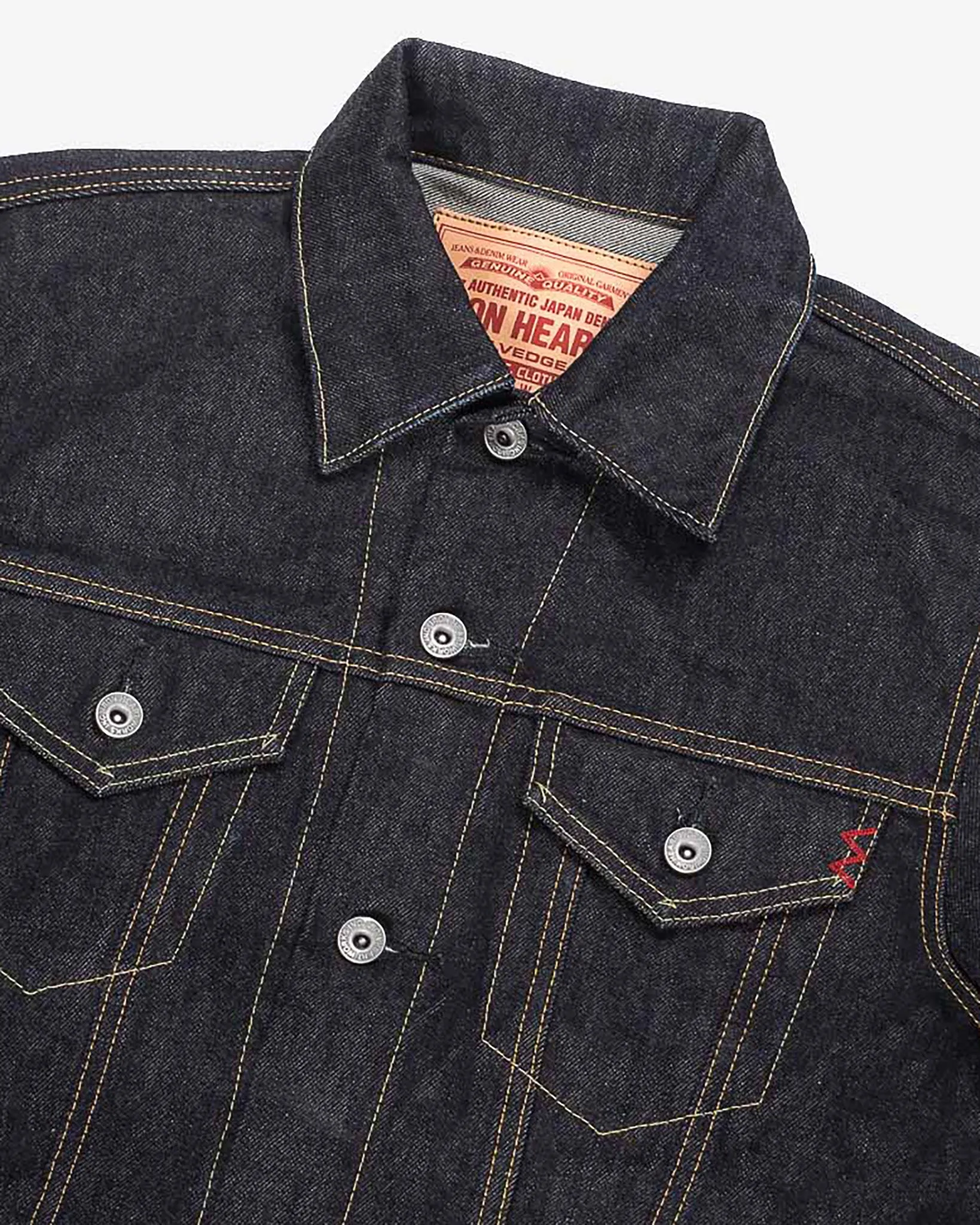 14oz Selvedge Denim Modified Type III Jacket -  Indigo