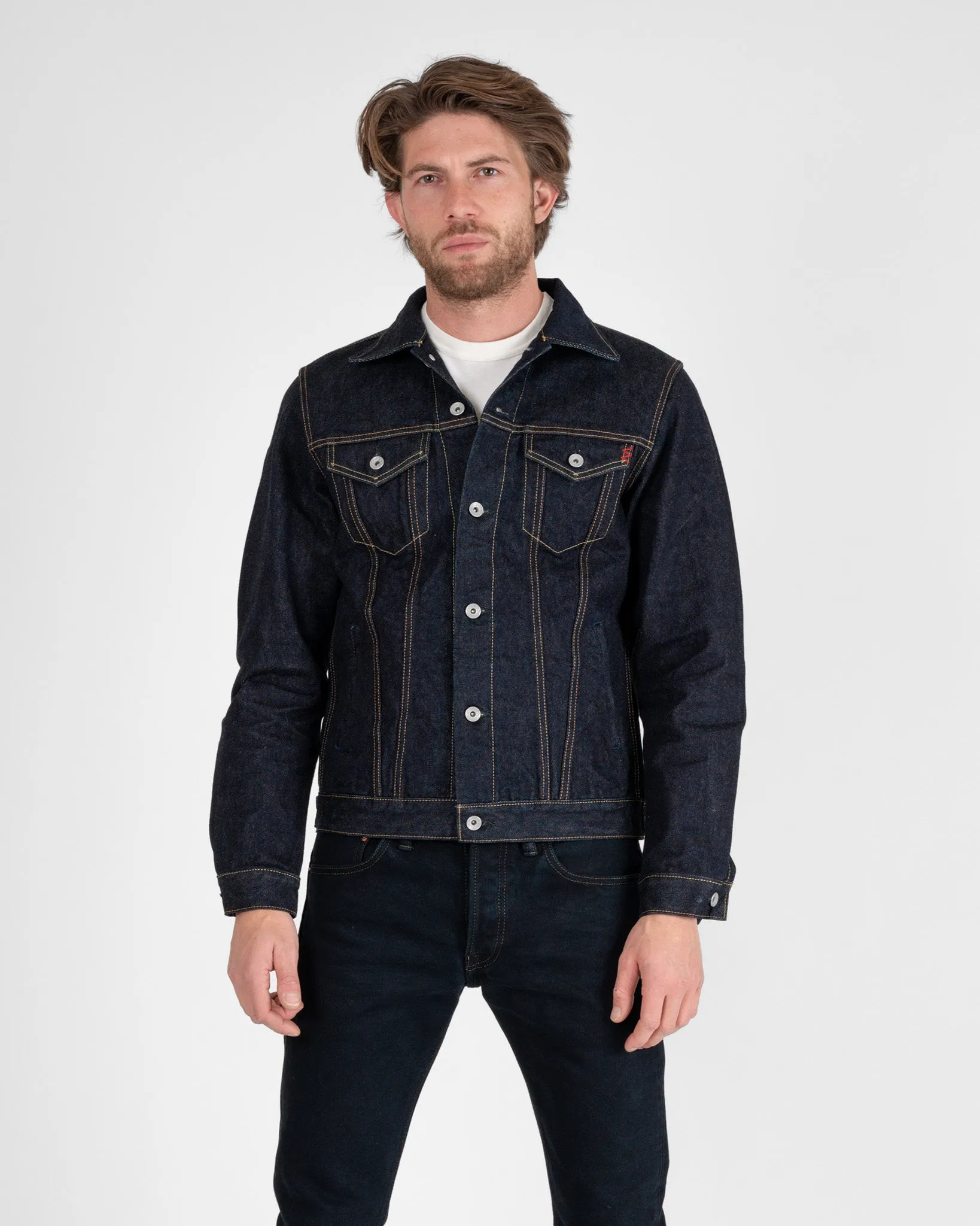 14oz Selvedge Denim Modified Type III Jacket -  Indigo