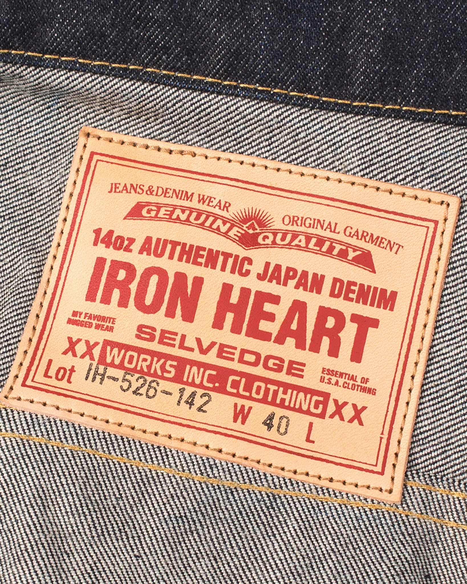14oz Selvedge Denim Modified Type III Jacket -  Indigo