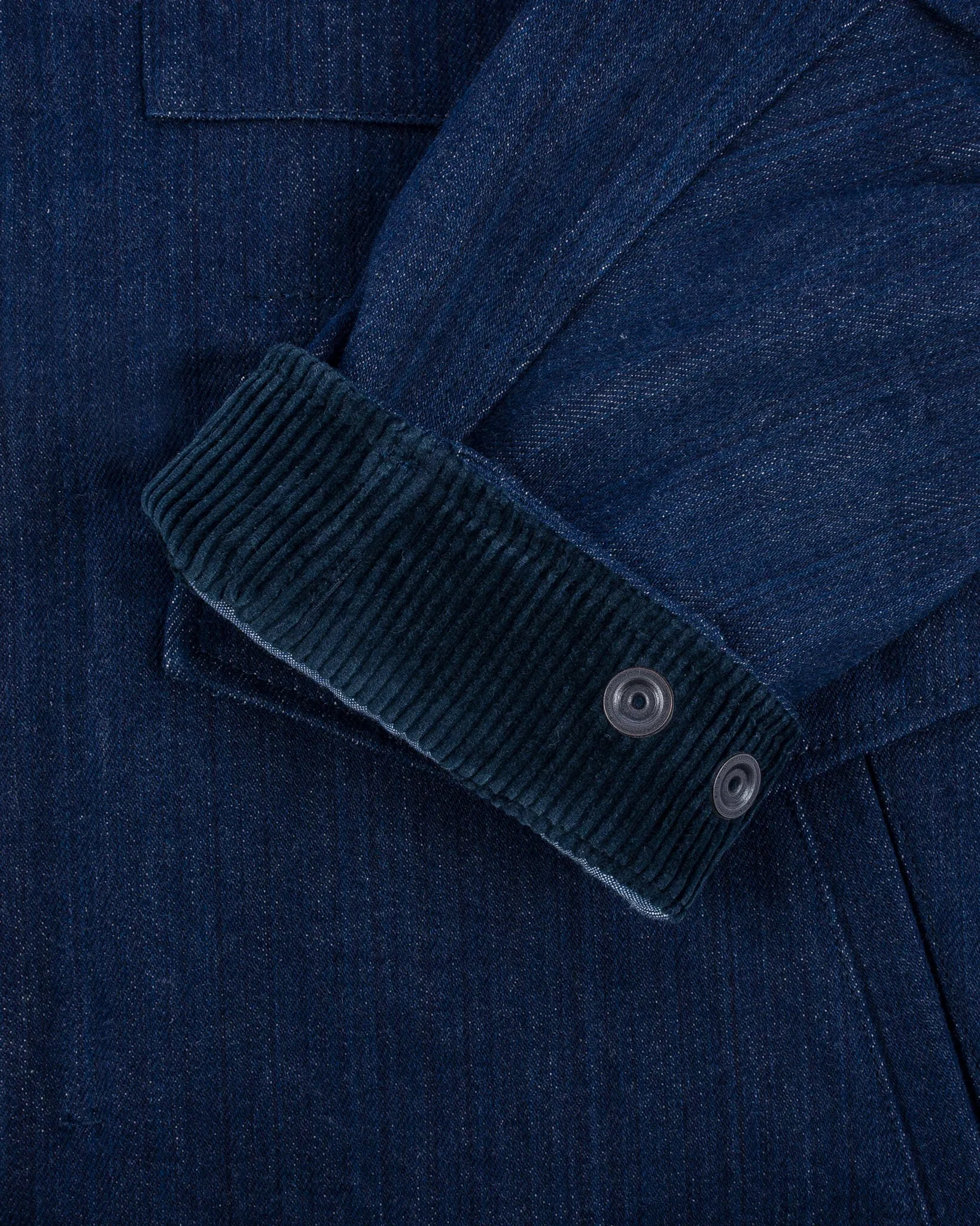 16oz Natural Indigo Selvedge Denim M65 Field Jacket