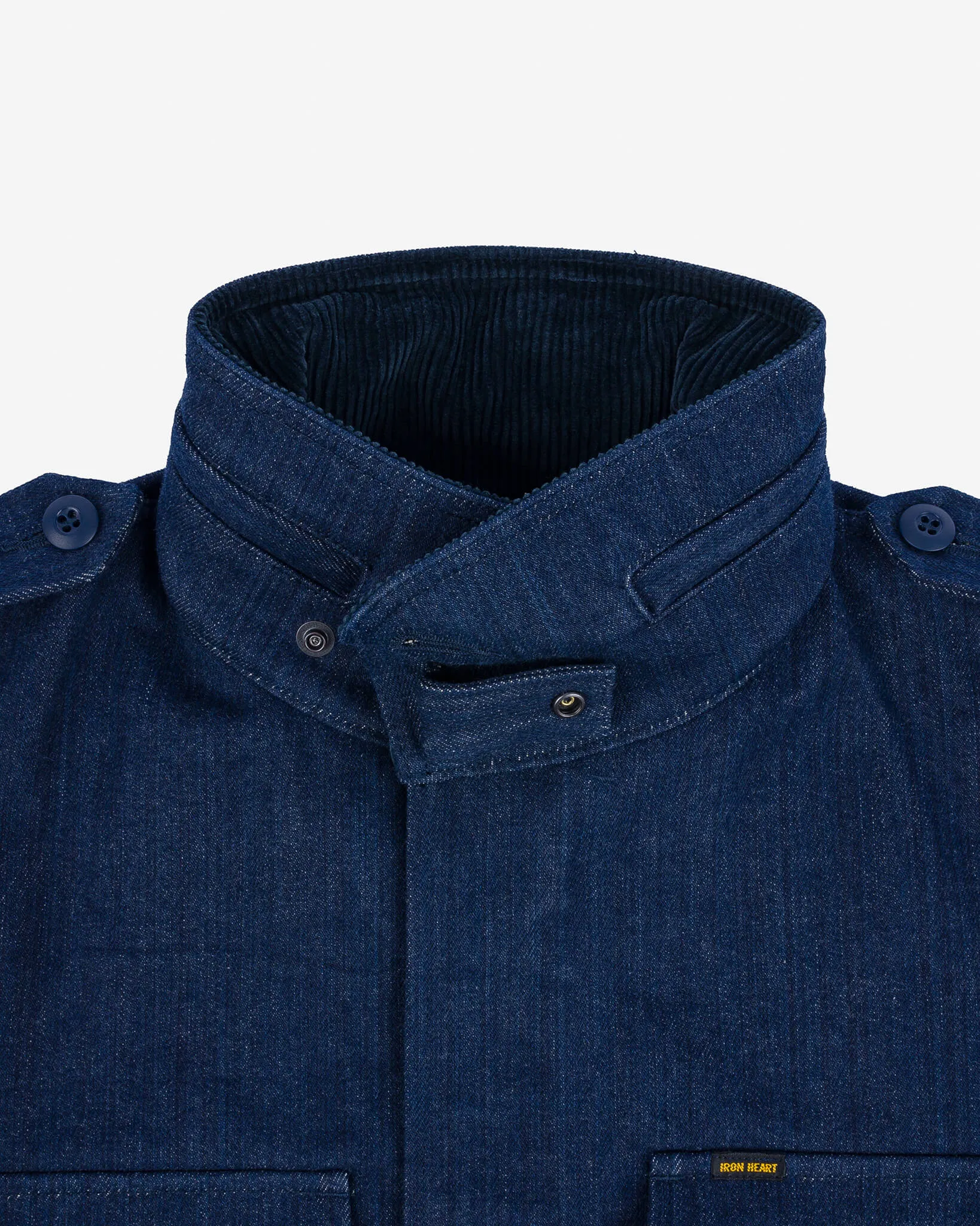 16oz Natural Indigo Selvedge Denim M65 Field Jacket