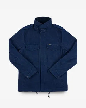 16oz Natural Indigo Selvedge Denim M65 Field Jacket