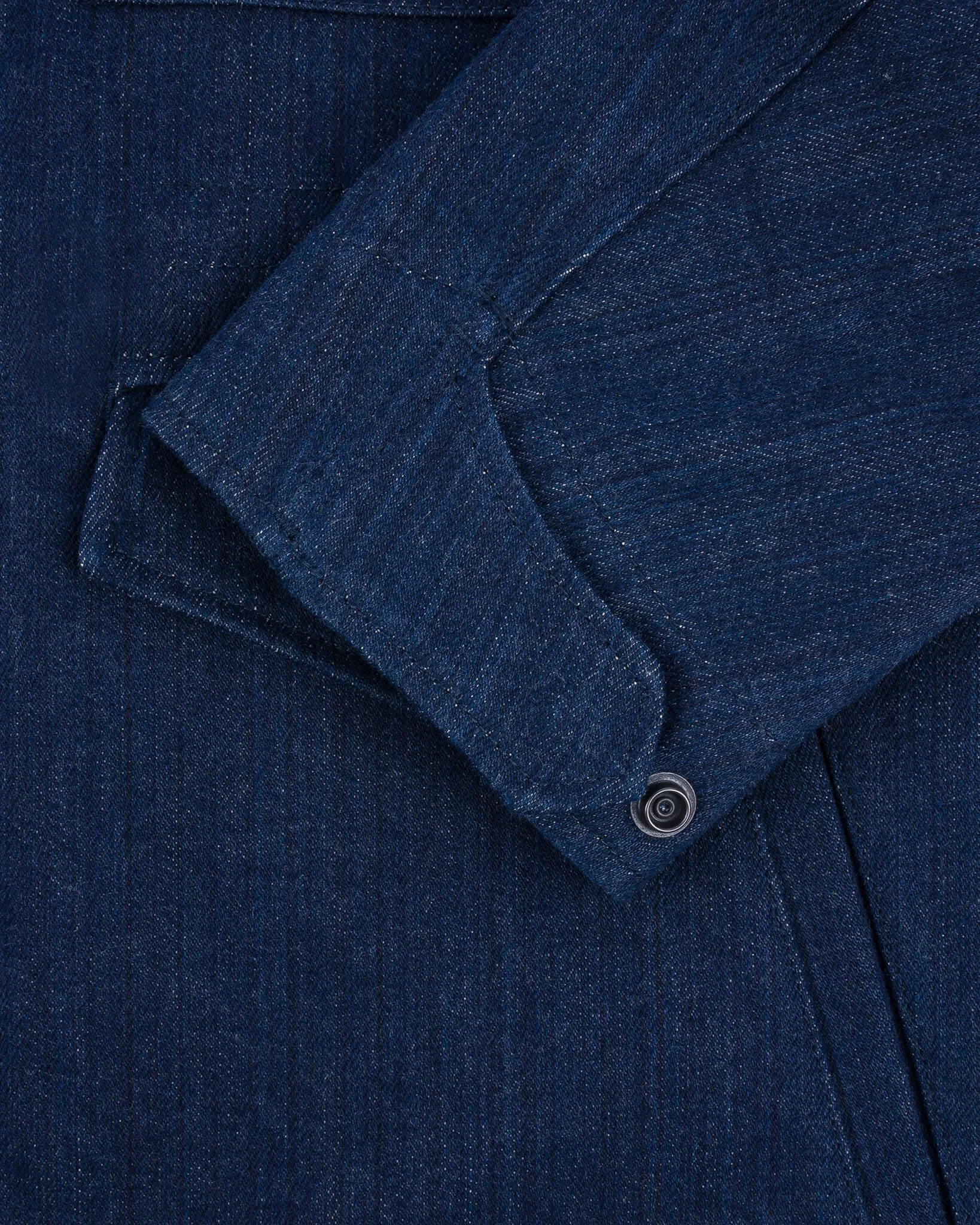 16oz Natural Indigo Selvedge Denim M65 Field Jacket