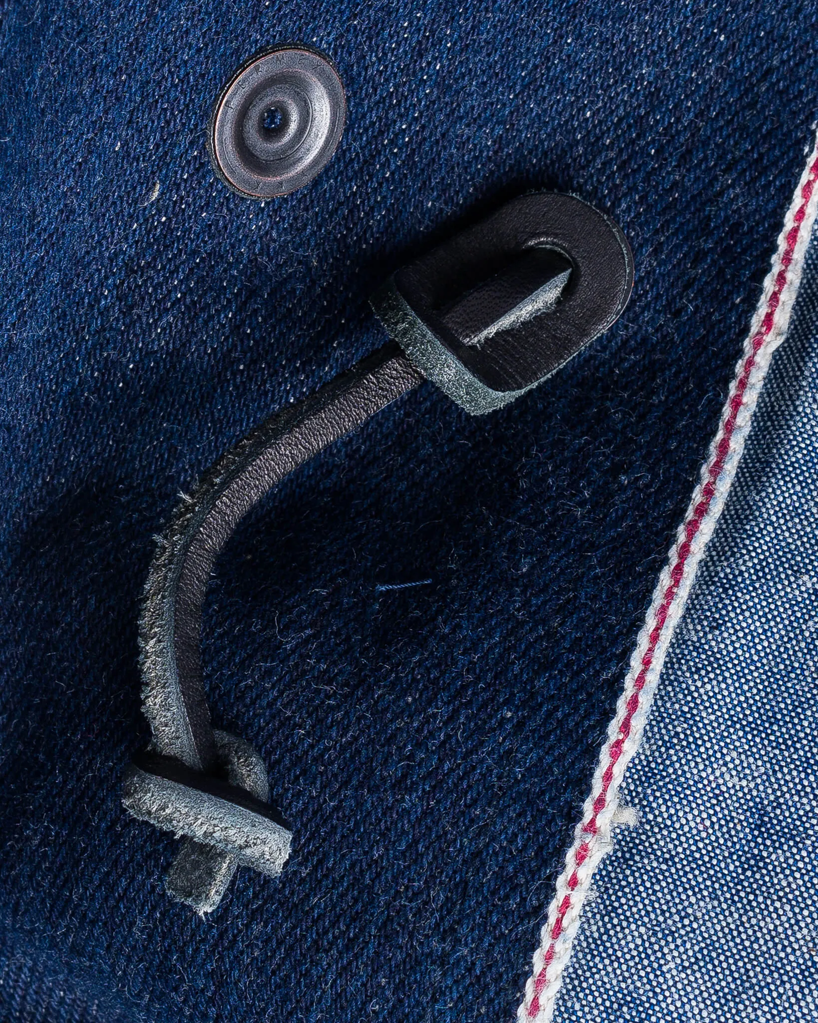 16oz Natural Indigo Selvedge Denim M65 Field Jacket