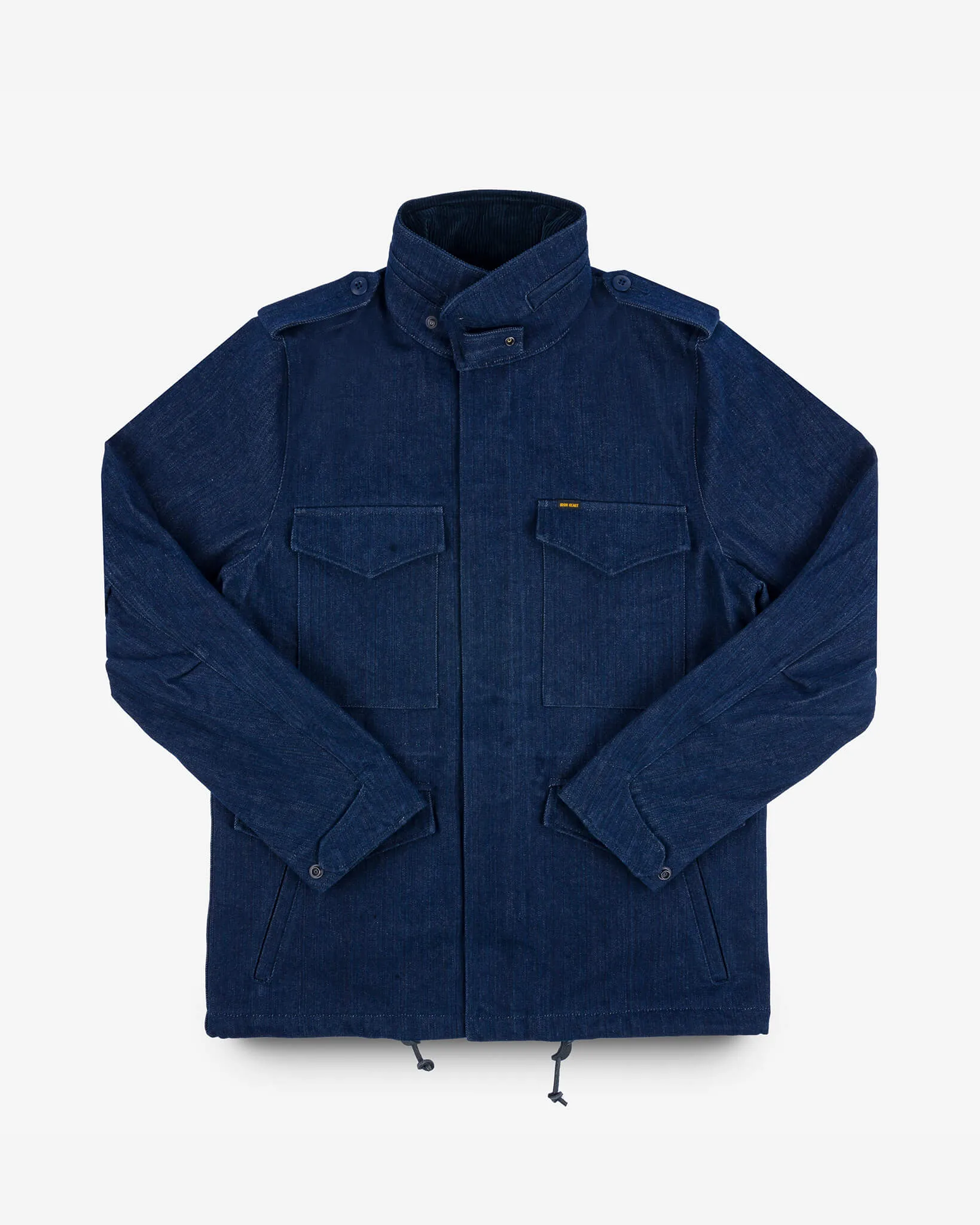 16oz Natural Indigo Selvedge Denim M65 Field Jacket