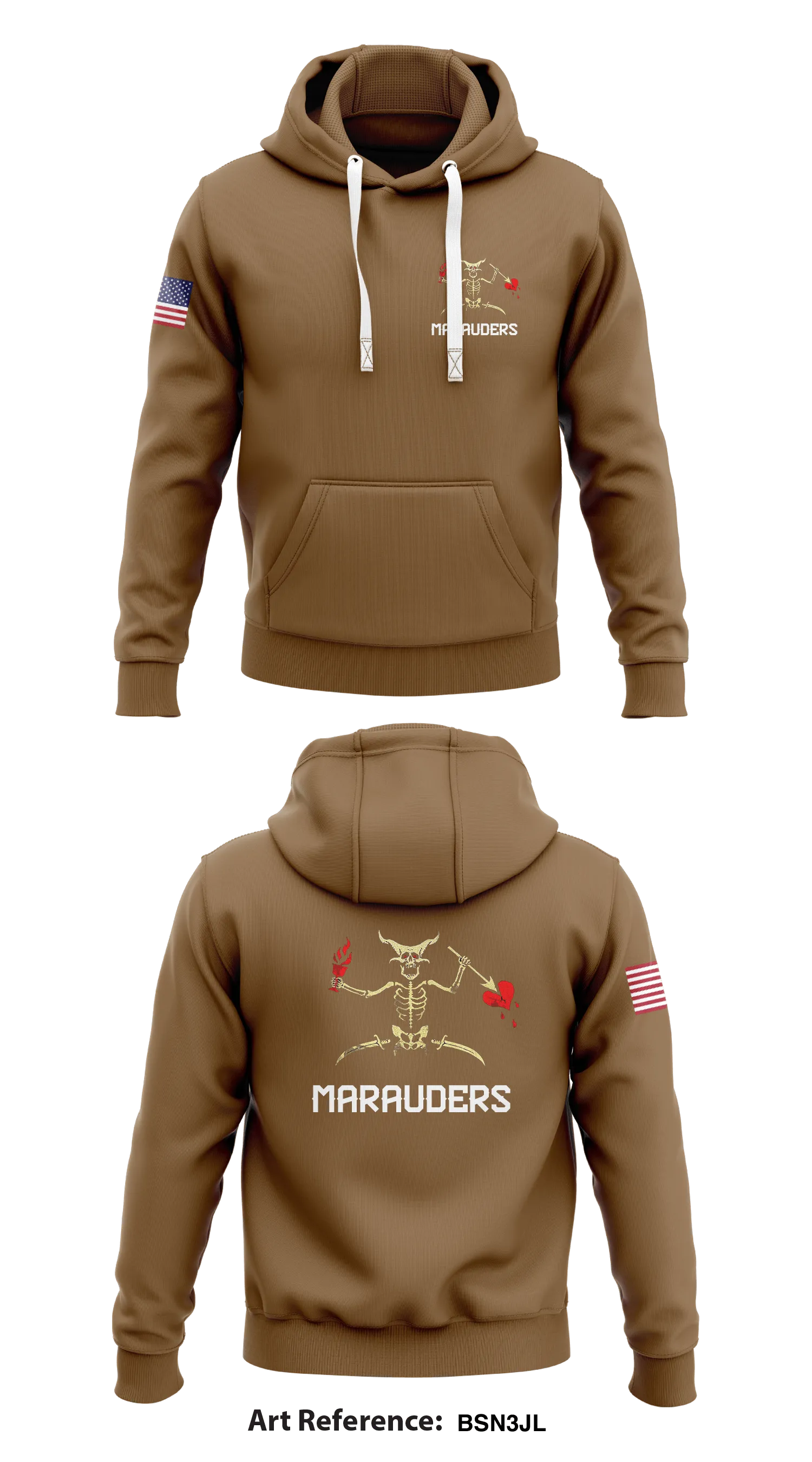 1st PLT A. Co. 2-87IN 2BCT 1th MTN DIV (LI) Store 1  Core Men's Hooded Performance Sweatshirt - bSN3jL