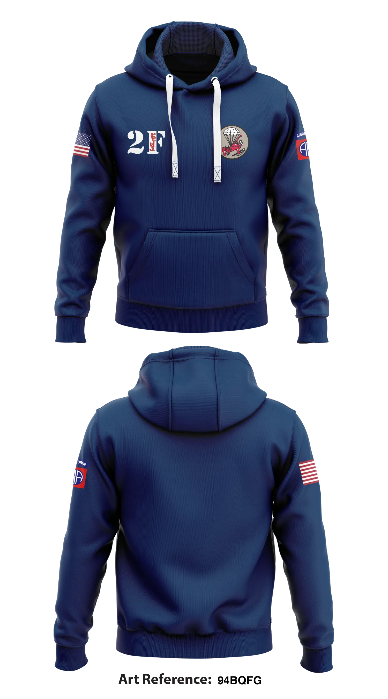 2 / 58th PIR Store 1  Core Men's Hooded Performance Sweatshirt - 94BqfG