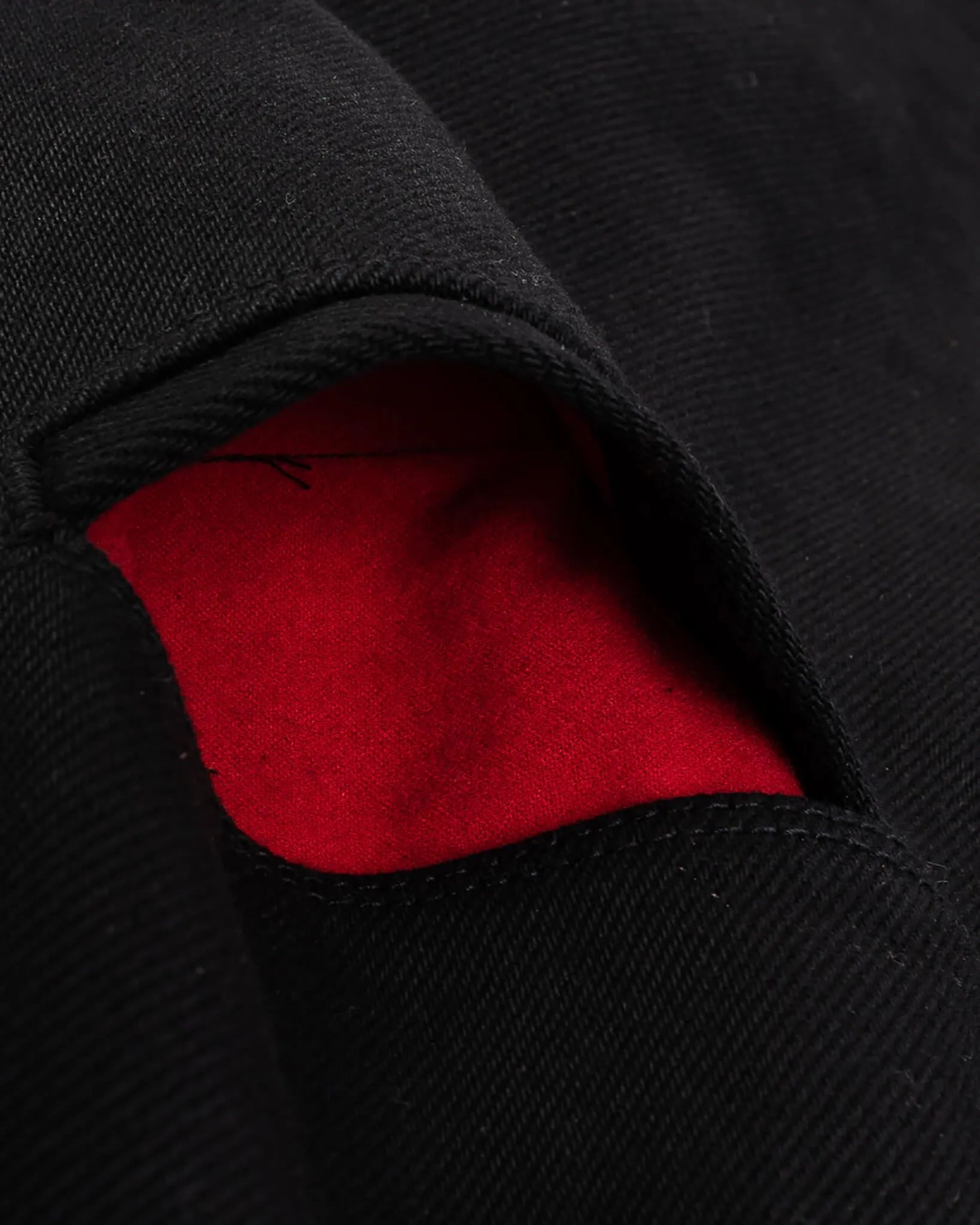 21oz Denim Rider's Jacket - Superblack Non-Fade