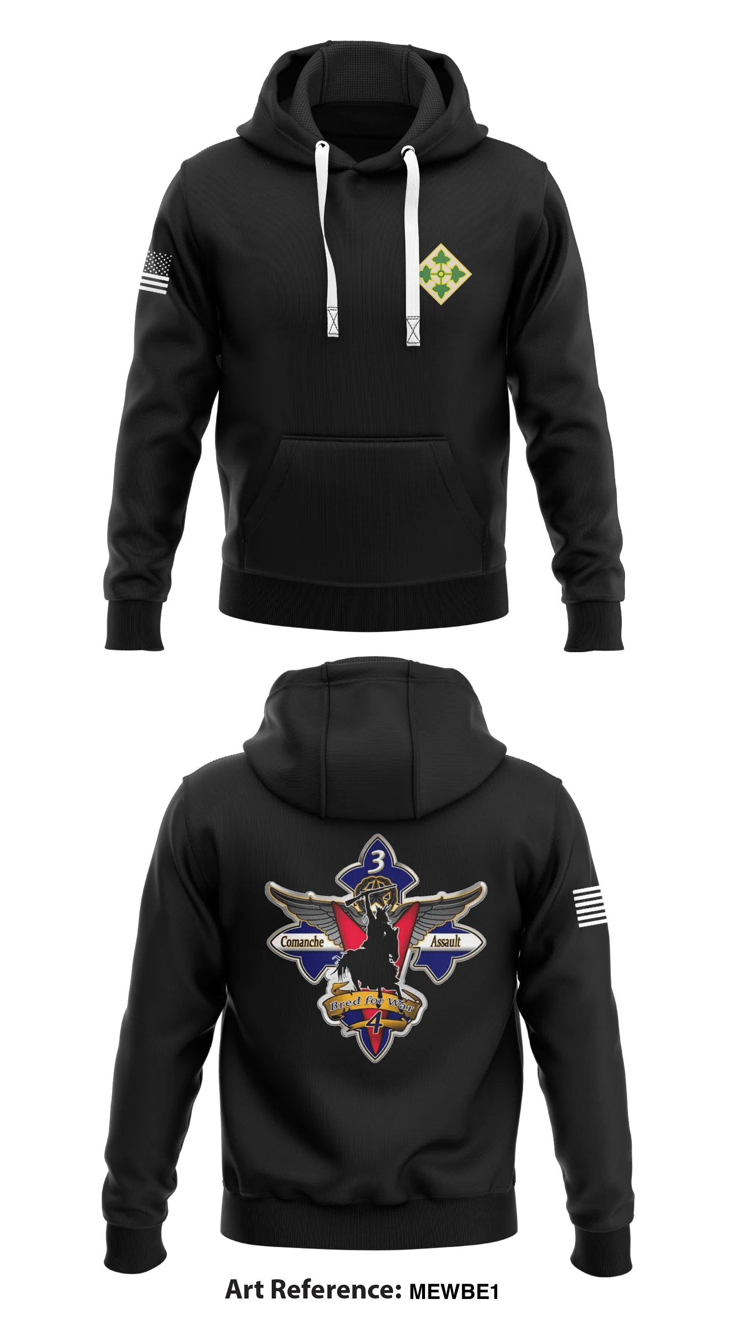 3-4 AHB, 4 CAB Store 1  Core Men's Hooded Performance Sweatshirt - MEwBE1