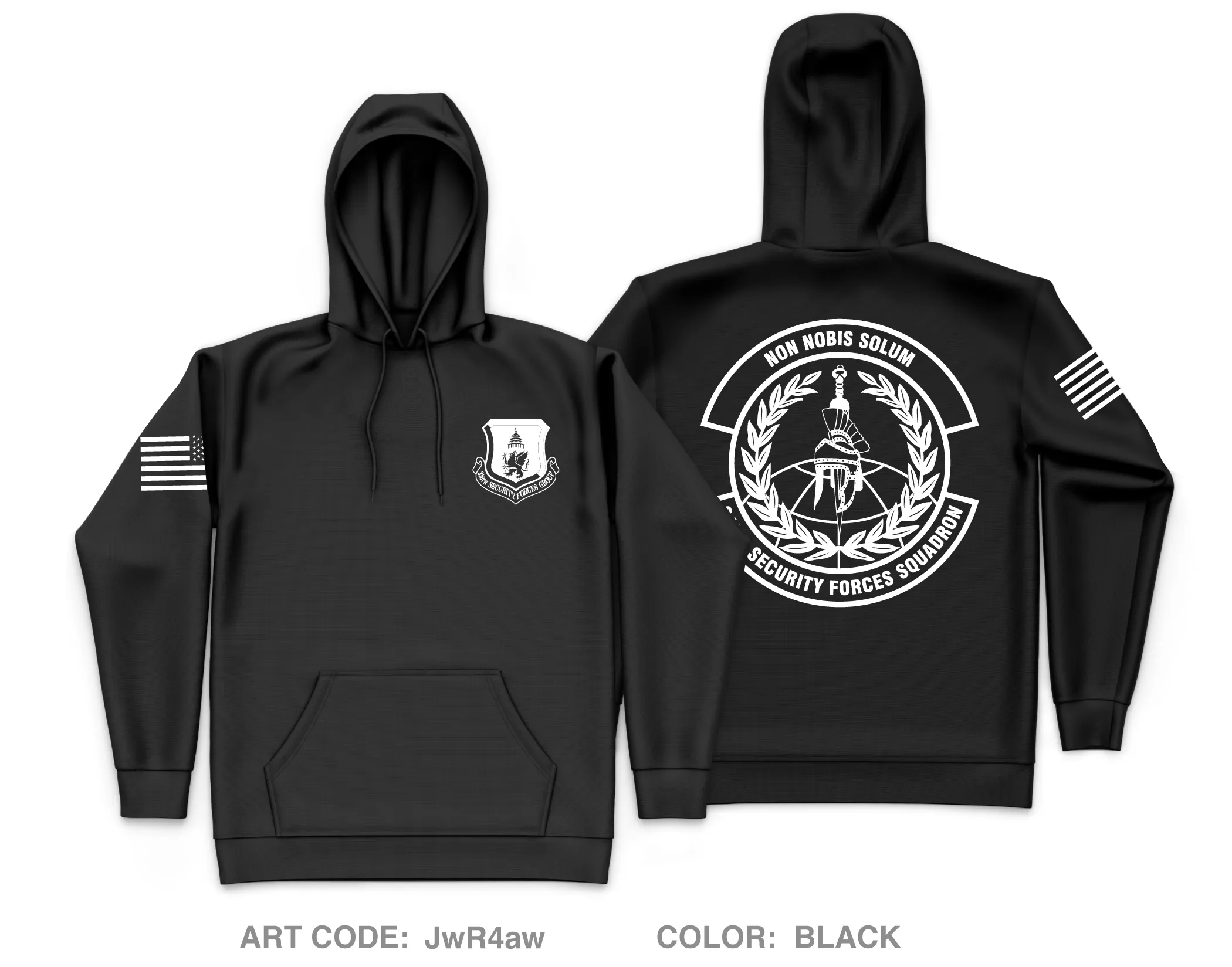316th SFS Core Men's Hooded Performance Sweatshirt - JwR4aw
