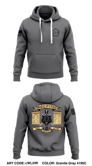 327th MP BN Store 1  Core Men's Hooded Performance Sweatshirt - cWLiHR