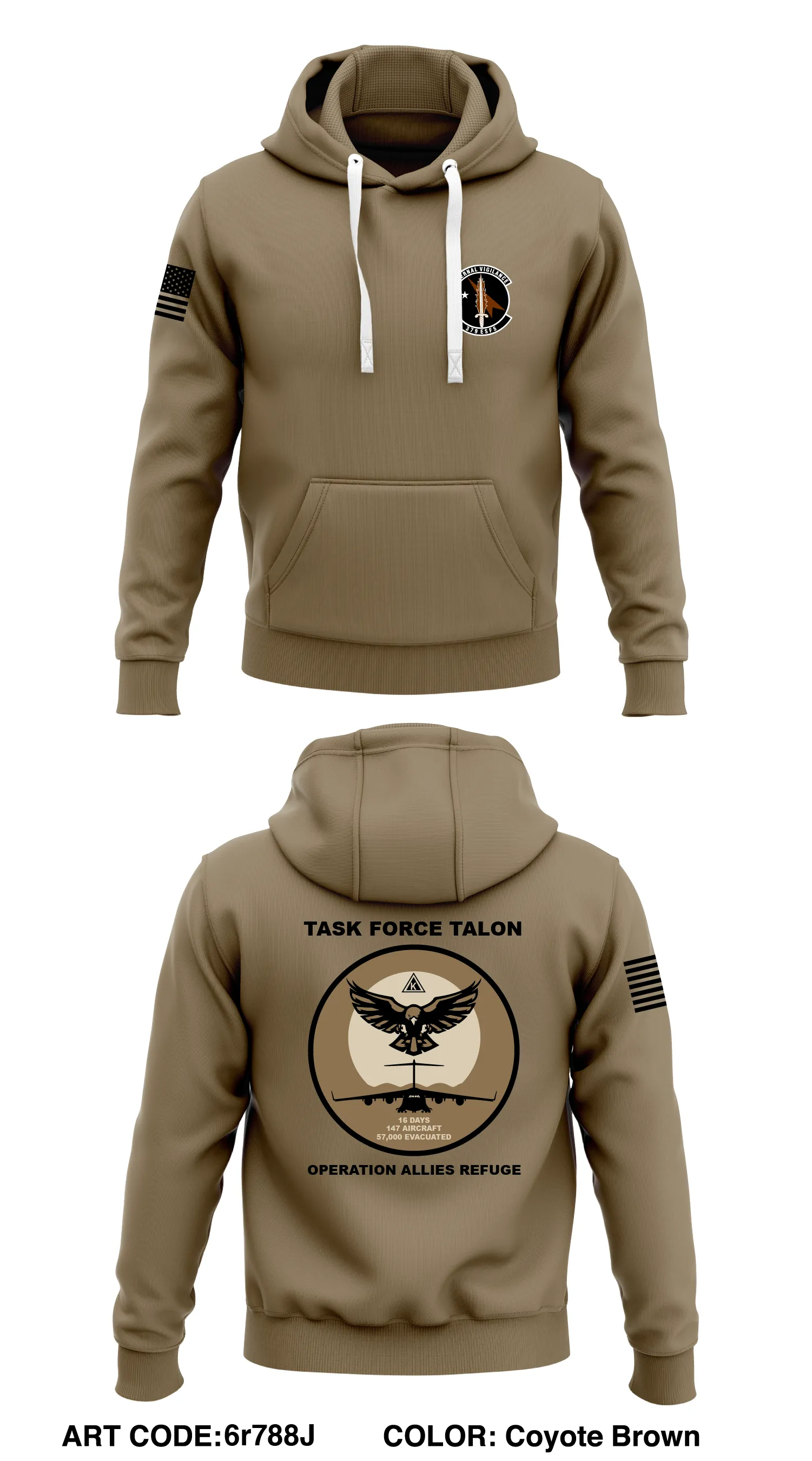 379 ESFS Store 1  Core Men's Hooded Performance Sweatshirt - 6r788J