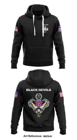 37th BSB Store 1  Core Men's Hooded Performance Sweatshirt - M6zSJh