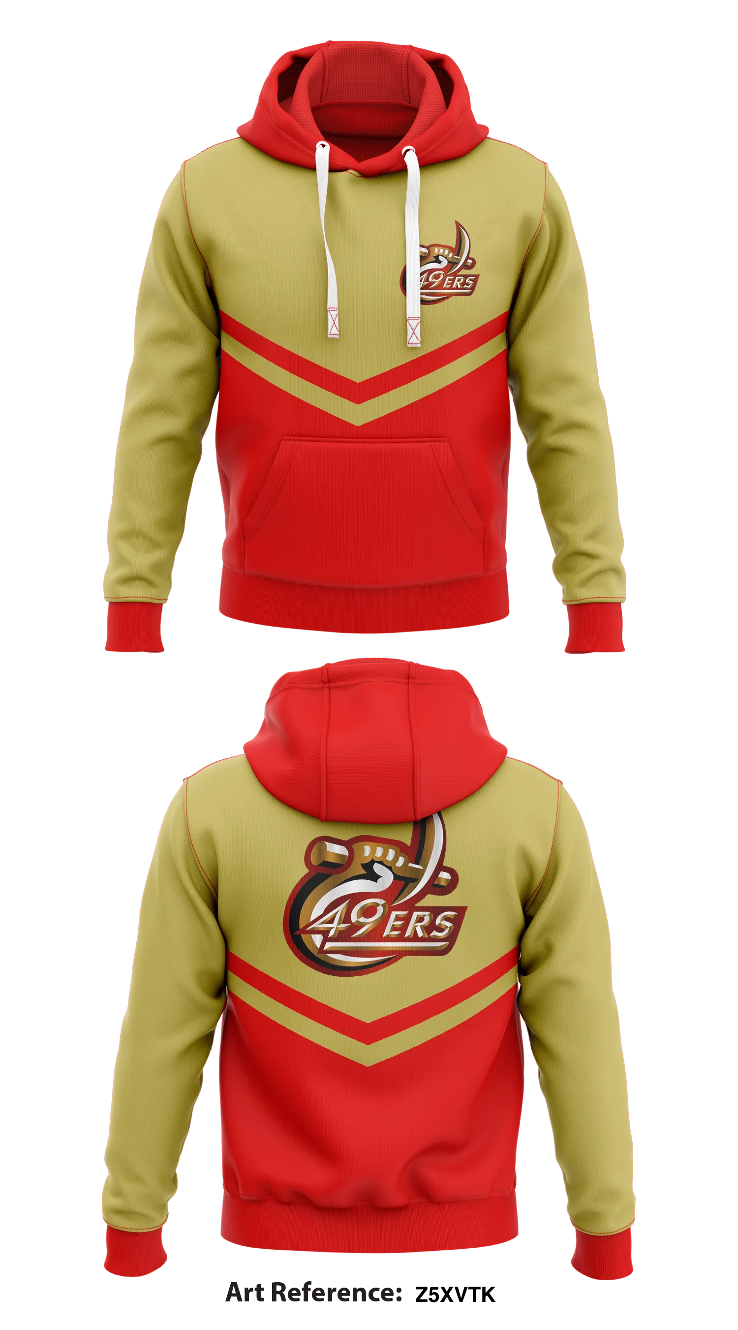 49ers Store 1  Core Men's Hooded Performance Sweatshirt - z5xVTK
