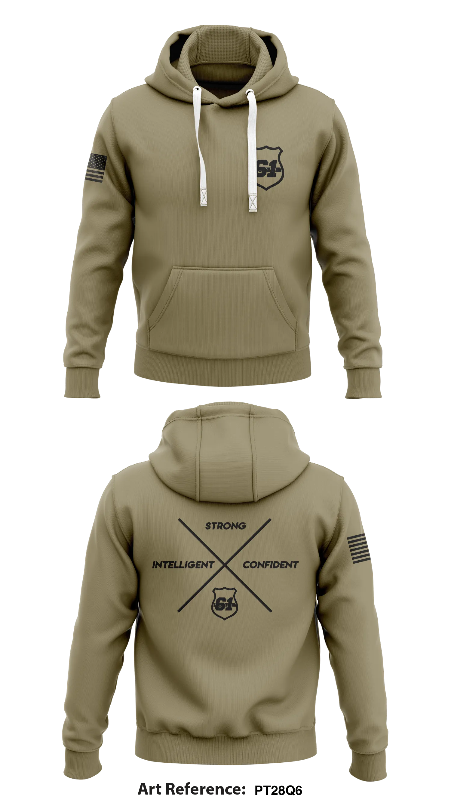 61st ROC Store 1  Core Men's Hooded Performance Sweatshirt - PT28Q6