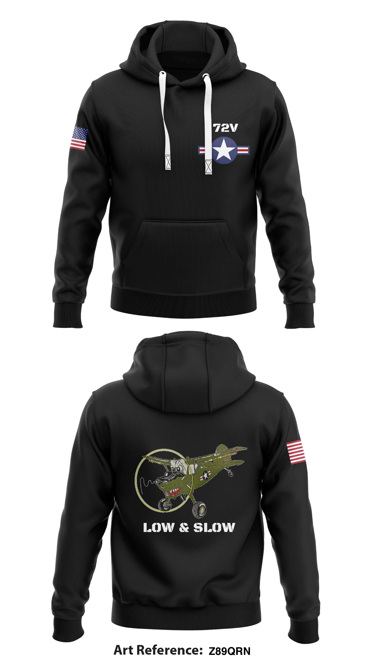 72V Store 1 Core Men's Hooded Performance Sweatshirt - z89qrn