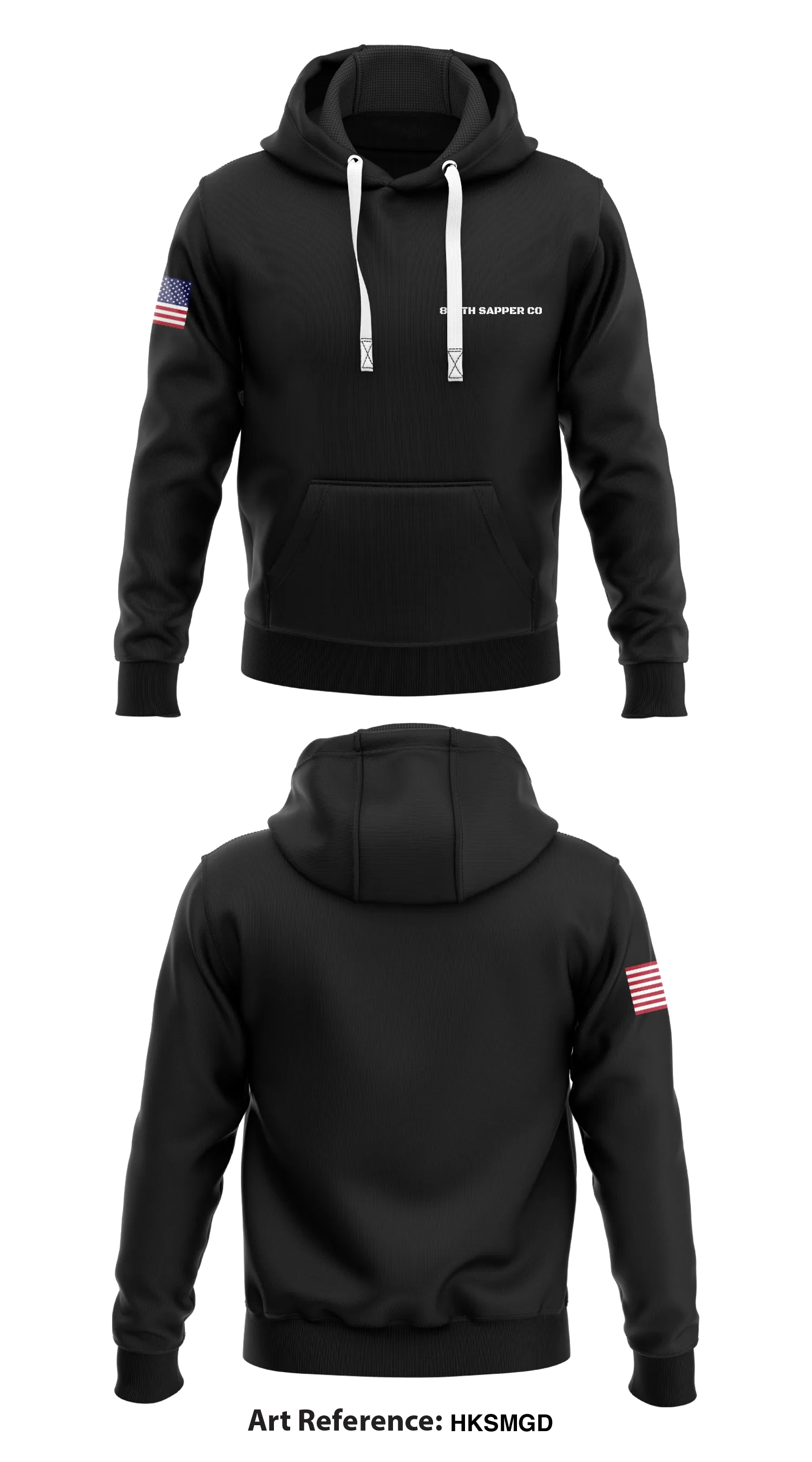 819th SAPPER Co Store 1  Core Men's Hooded Performance Sweatshirt - hKsmgD
