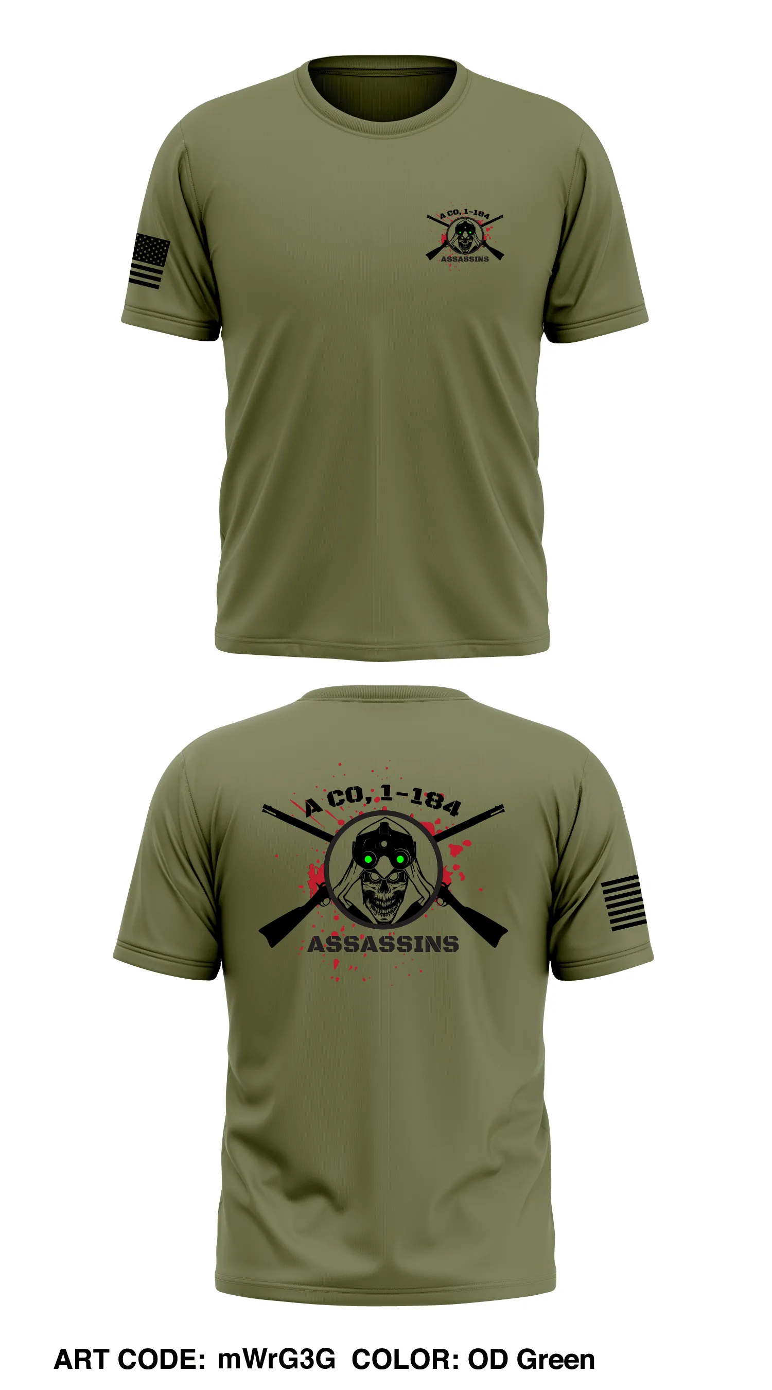A Co, 1-184 IN Store 1 Core Men's SS Performance Tee - mWrG3G