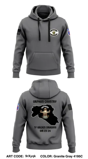 A co 2-14 3rd platoon  Core Men's Hooded Performance Sweatshirt - 9rXyqk