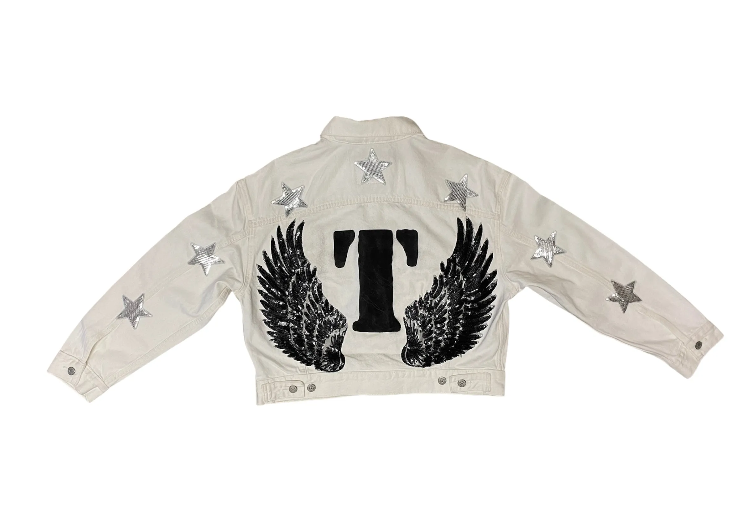 Adult Personalised Custom Made Denim Jacket