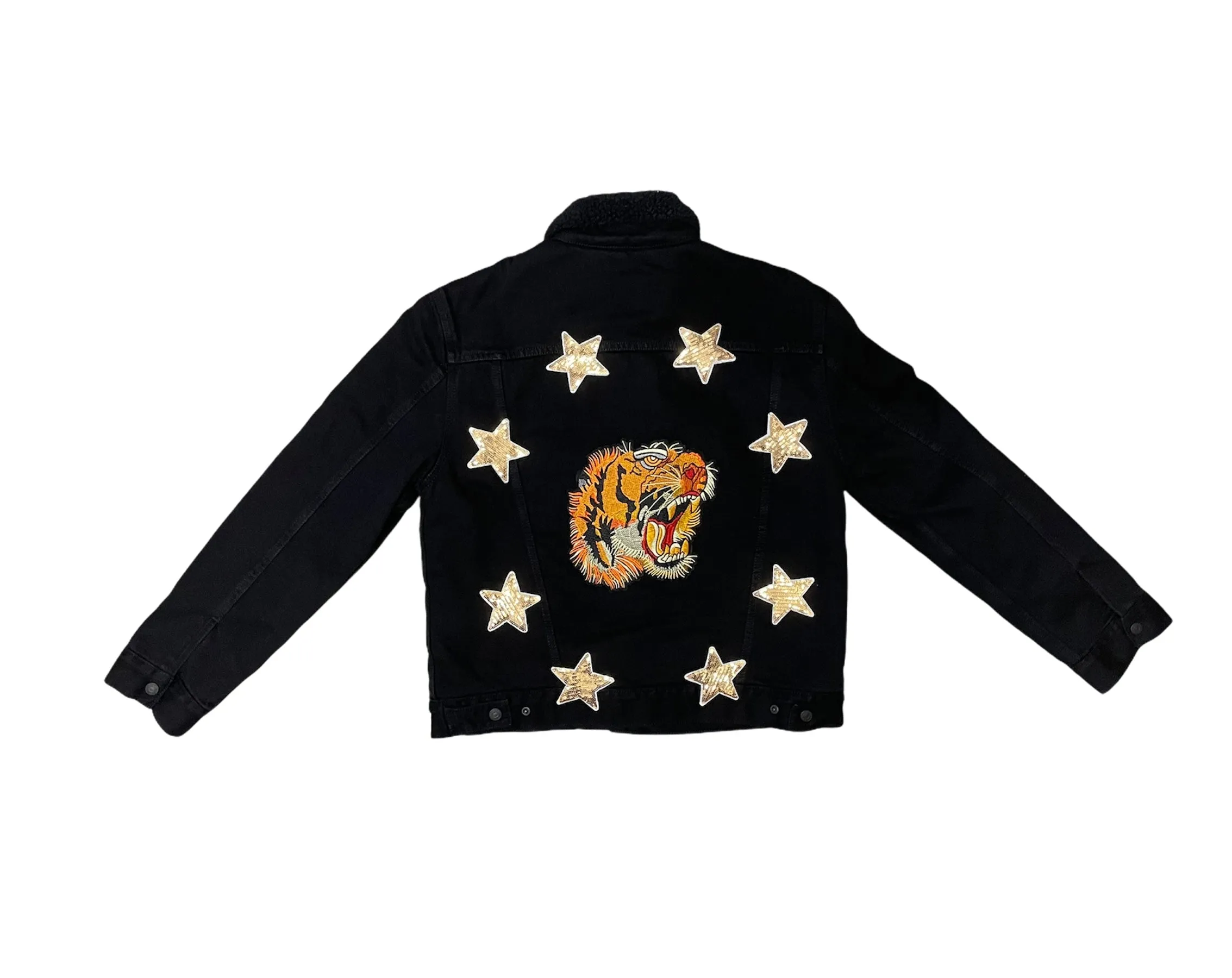 Adult Personalised Custom Made Denim Jacket