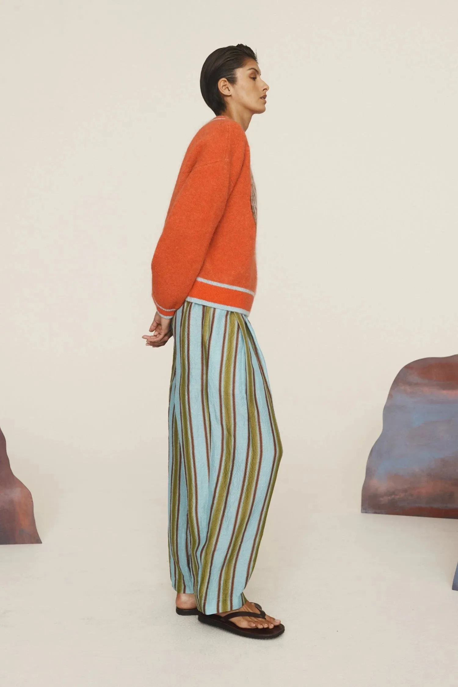 ALÉMAIS SEA STAR SHELL KNIT JUMPER
