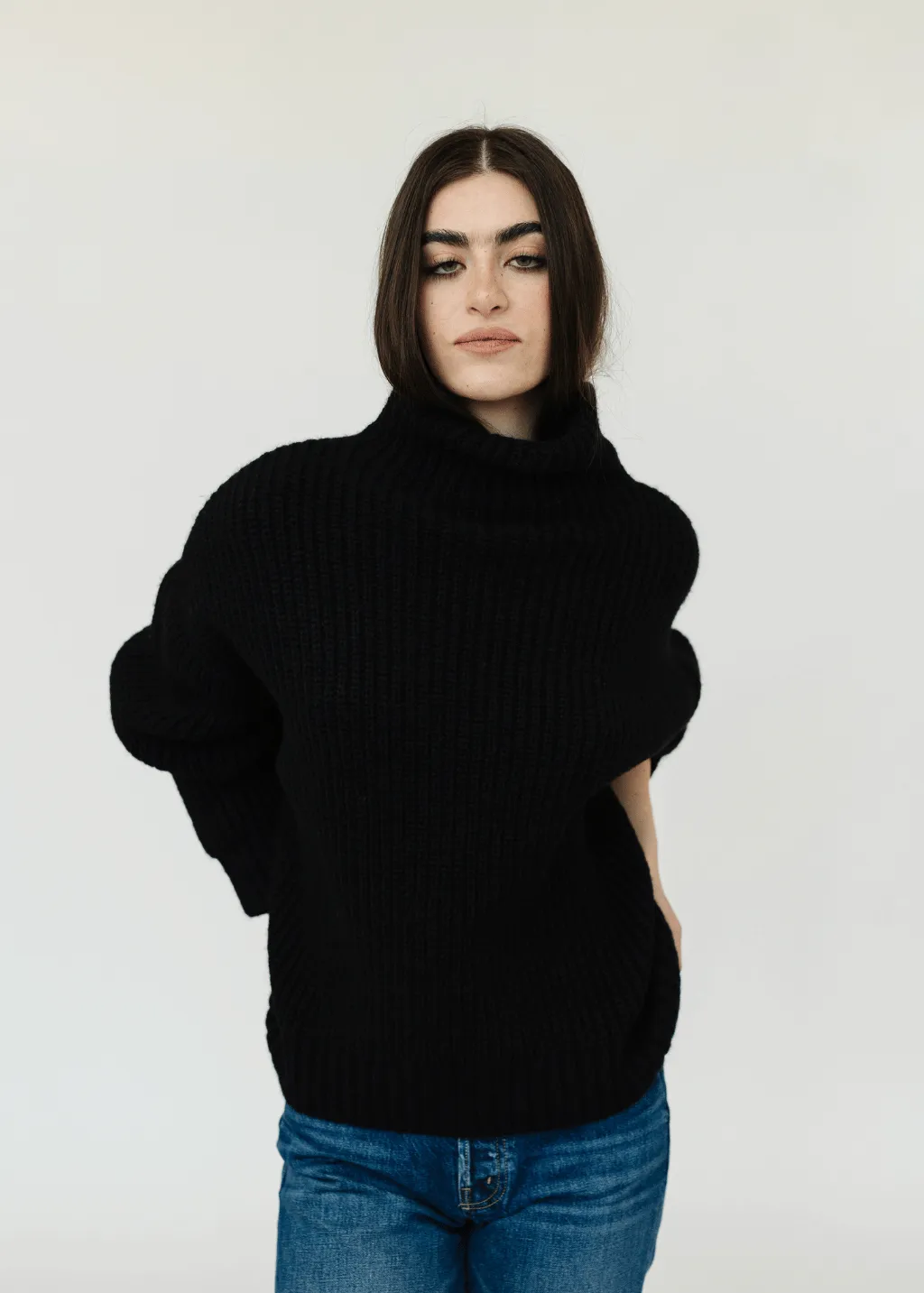 Anine Bing Sydney Sweater in Black