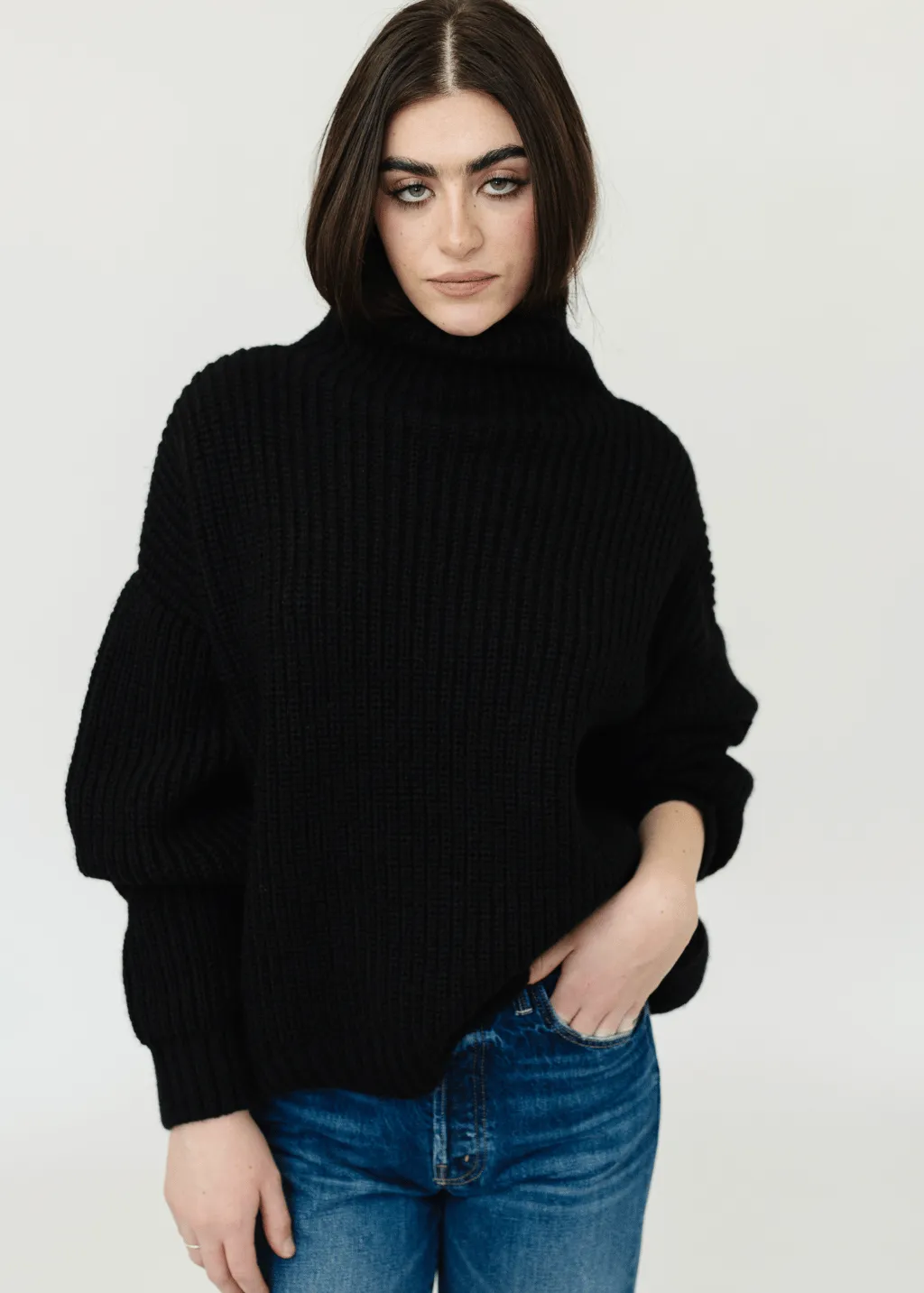 Anine Bing Sydney Sweater in Black