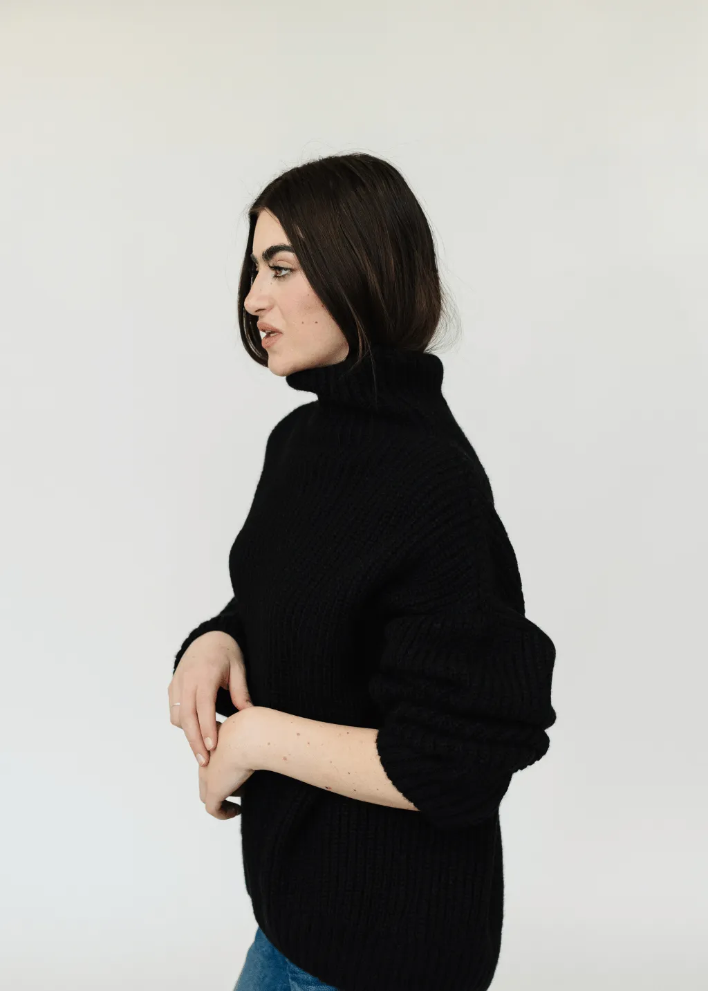 Anine Bing Sydney Sweater in Black