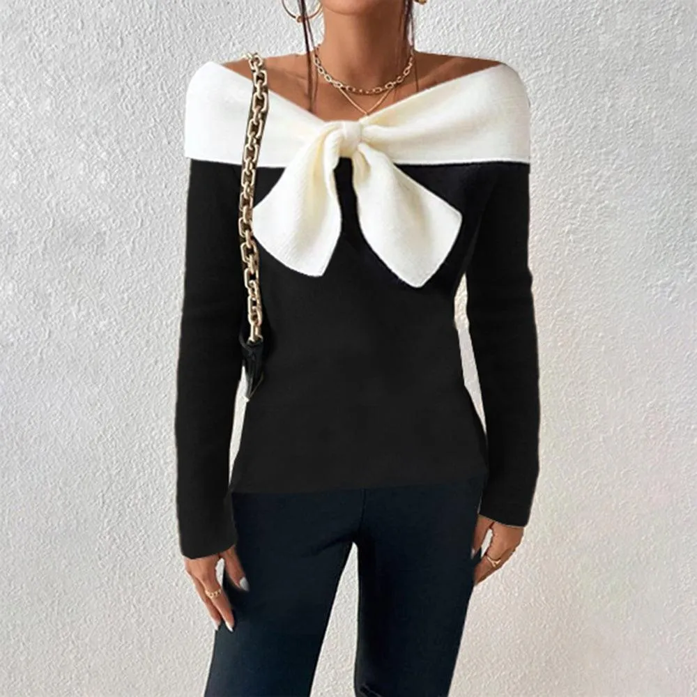 Anna - Elegant V-Neck Wrap Sweater