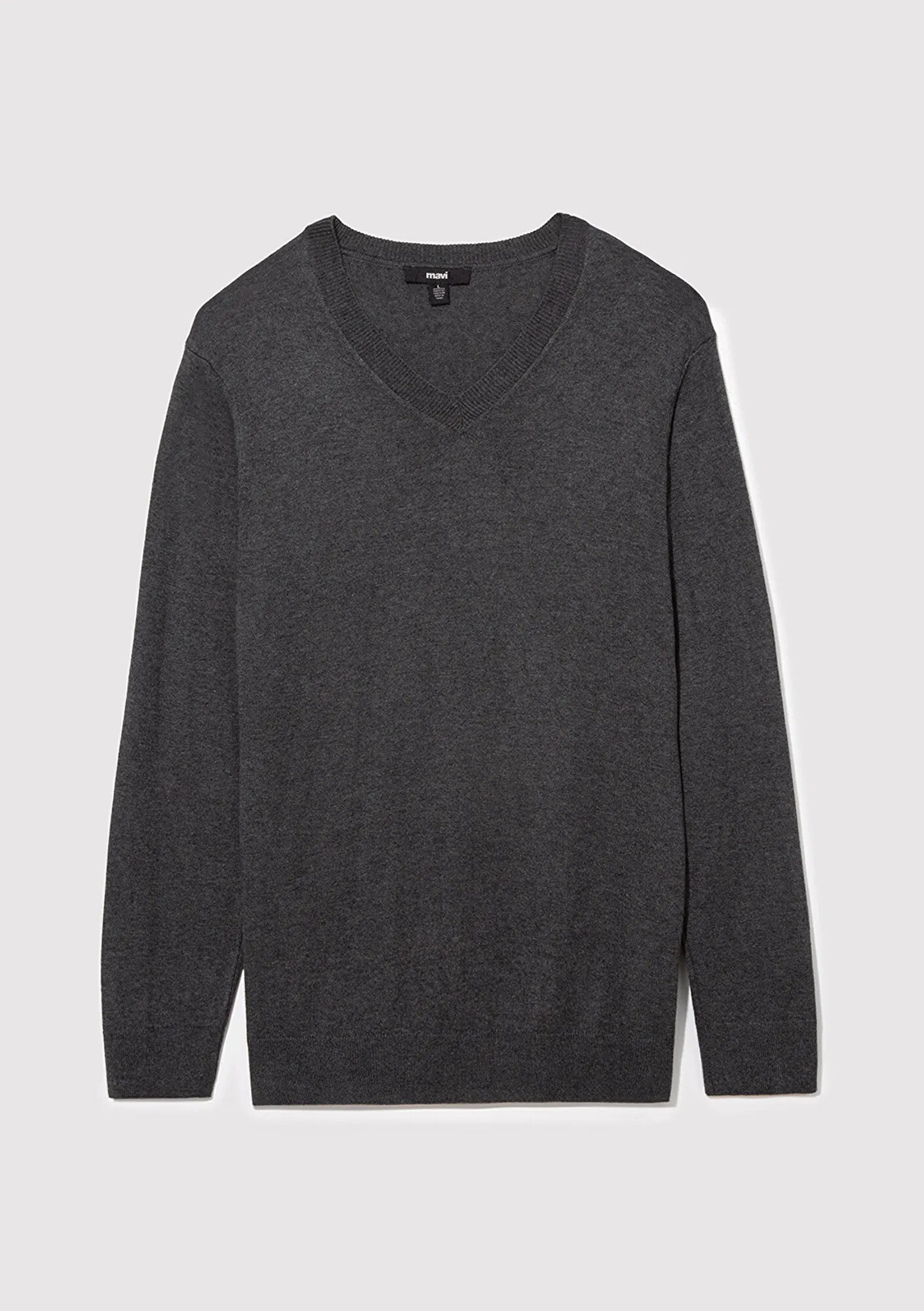 Anthracite Cashmere Blend Sweater