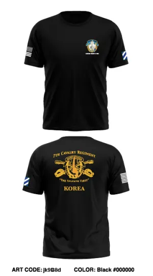 Apache troop 5th squadron 7th cavalry regiment Store 1 Core Men's SS Performance Tee - jk9B8d
