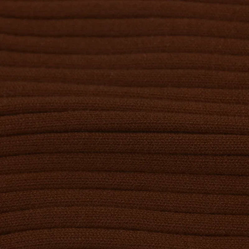 Autumn and Winter V-neck Off-the-shoulder Long-sleeved Slim Knit Dress