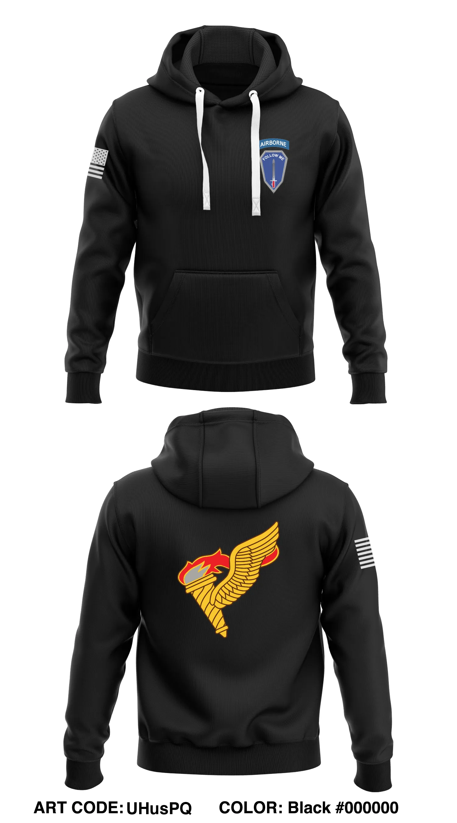 B Co 1/125 Det 19 Store 1  Core Men's Hooded Performance Sweatshirt - UHusPQ