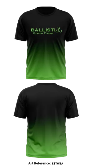 Ballistix Custom Fishing  Store 1 Core Men's SS Performance Tee - EstWea
