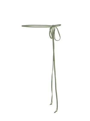 Bamboo String Belt - Eucalyptus