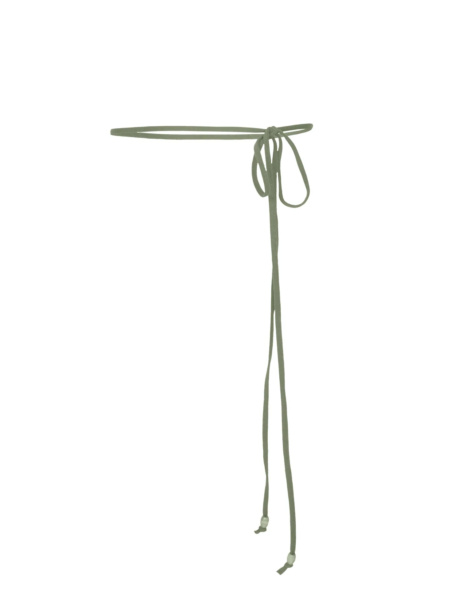 Bamboo String Belt - Eucalyptus