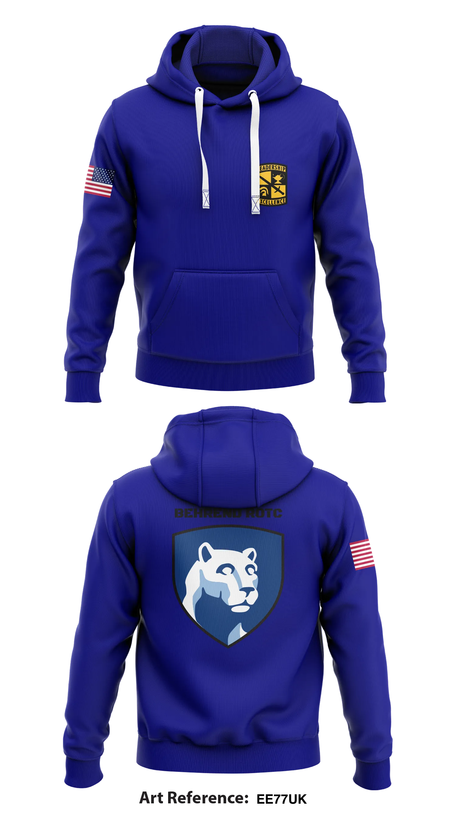 Behrend ROTC Store 1  Core Men's Hooded Performance Sweatshirt - ee77UK