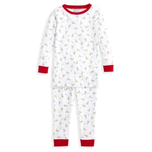 Bella Bliss: Prancer Printed Pima Jammies