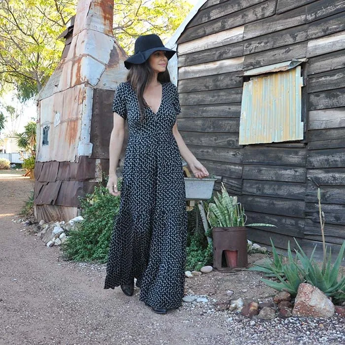 Bella Maxi Dress - Black