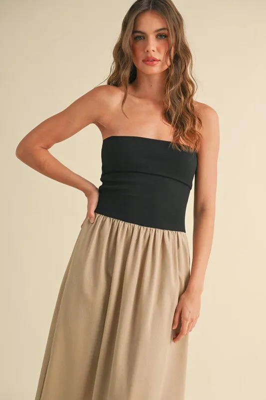 Bella Mixed Media Maxi