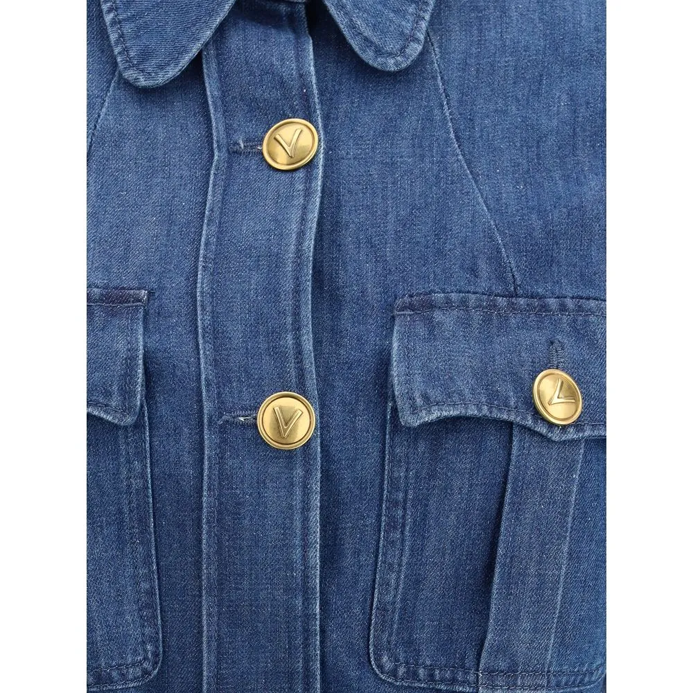 Belted Denim Jacket