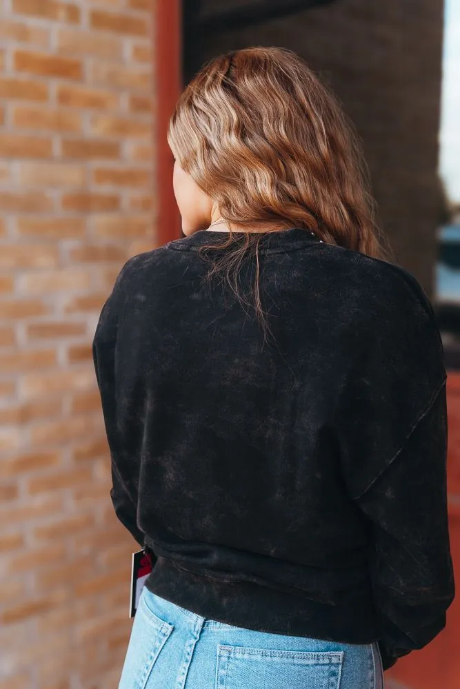 Black Pullover with Studs BW91T05265