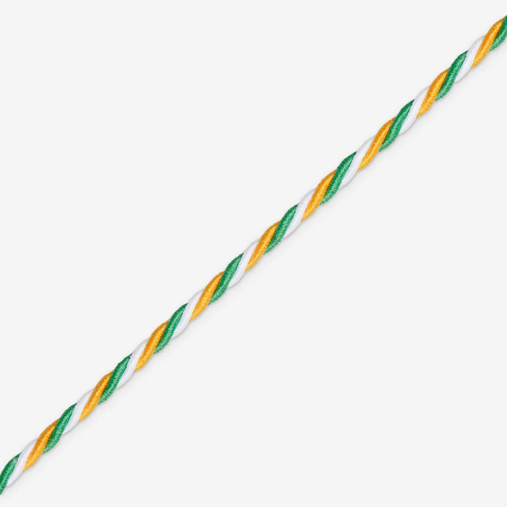 Blazer Cord - Yellow/White/Green Twist