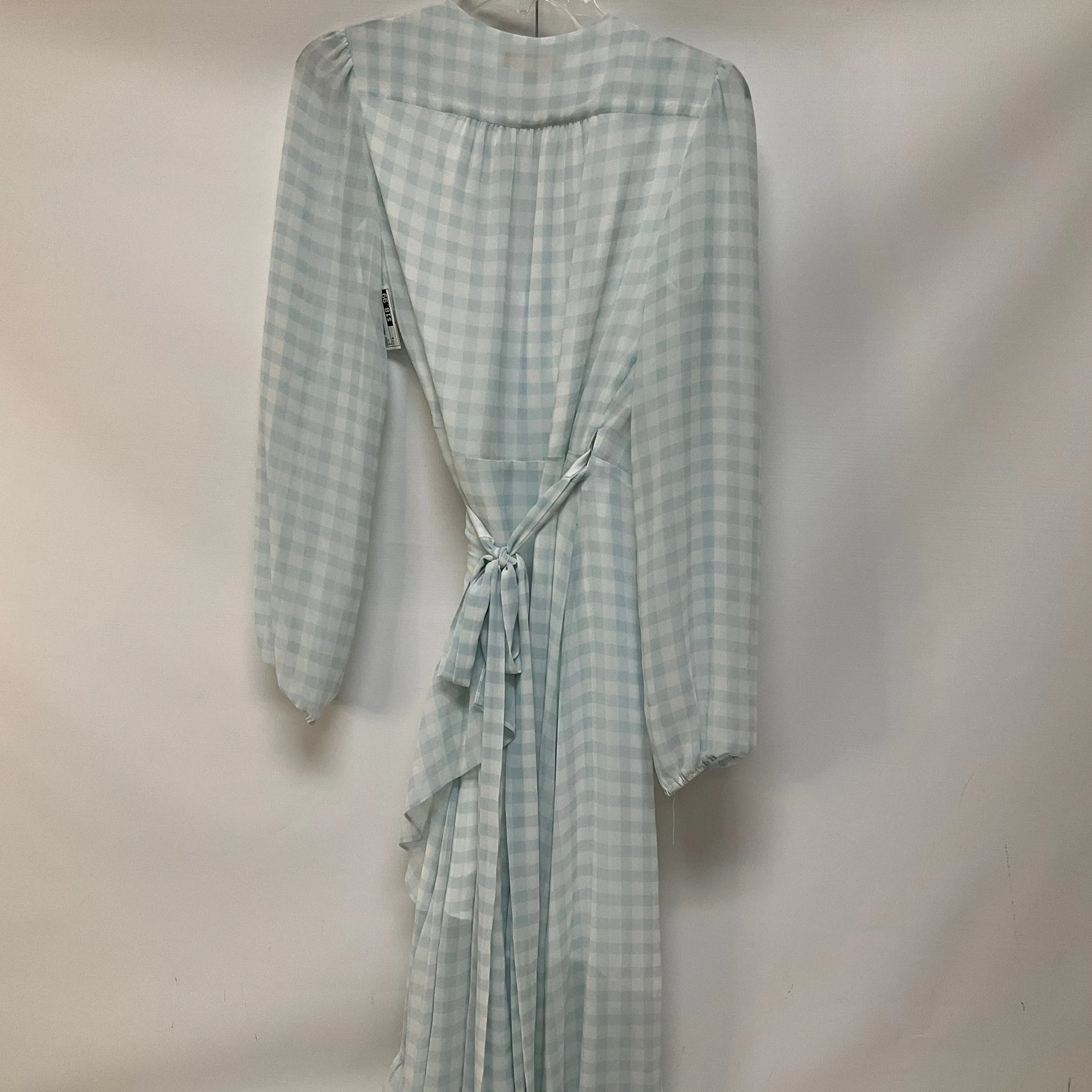 Blue Dress Casual Maxi Wayf, Size S