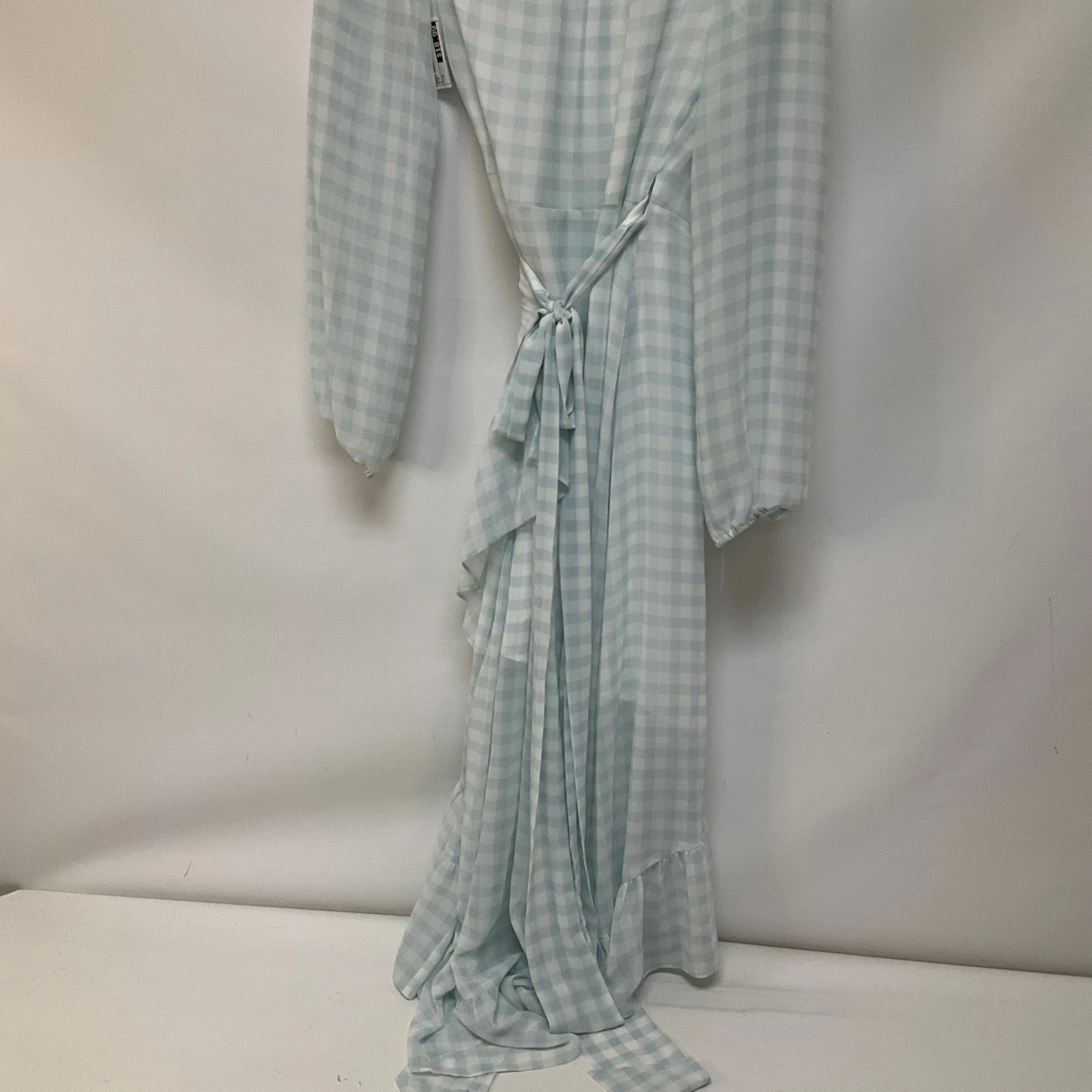 Blue Dress Casual Maxi Wayf, Size S