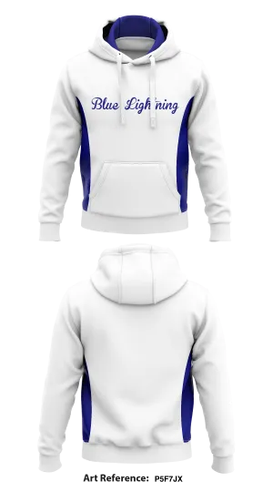 Blue Lightning Store 1  Core Men's Hooded Performance Sweatshirt - P5F7jX