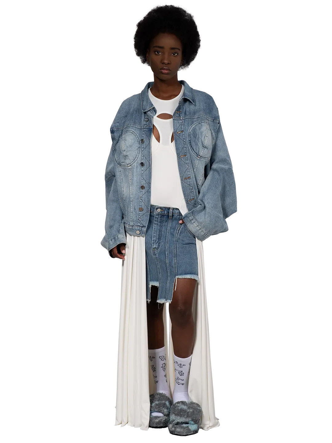 Box Denim Jacket