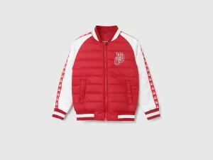 Boys Red Bomber Jacket