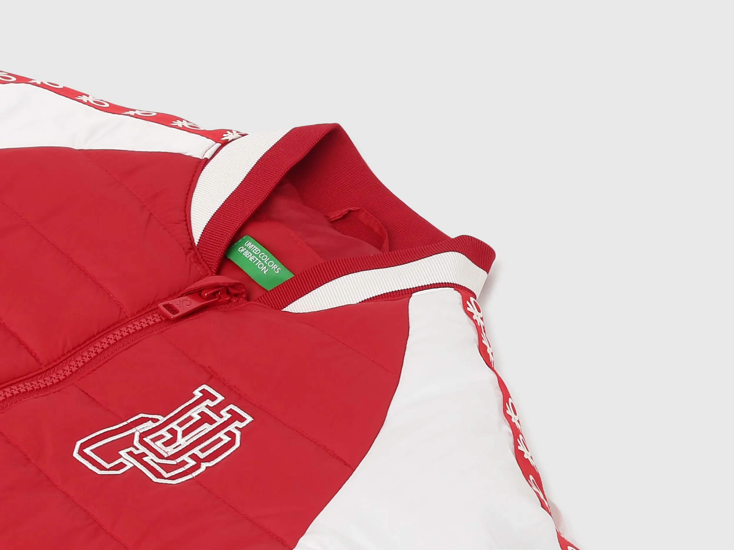 Boys Red Bomber Jacket